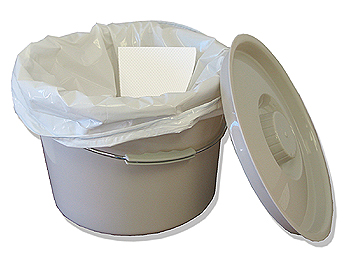 Cleanis Classic Care S Bag Disposable Bedside Commode Liner CM77002