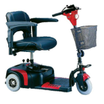 DRS35010 - Three Wheel Travel Mobile Scooter