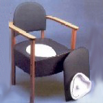 HPS5507 - Devonshire Commode Chair