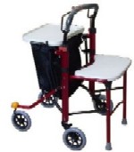 GALE2007 - Market Mate Combination Shopping Cart/Rollator Walker 