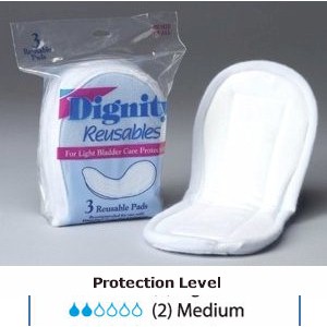Dignity Reusable Pads   pkg of 3