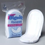 HI34008 - Dignity Reusable Pads   pkg of 3