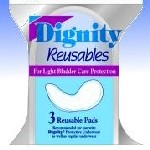 HI34008 - Dignity Reusable Pads   pkg of 3