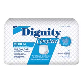 Dignity Complete Adult Fitted Briefs  