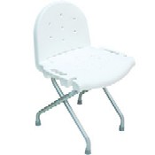 Folding Shower Chair with Backrest