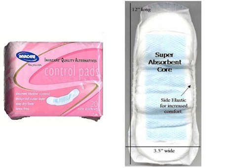 Extra Absorbent Bladder Control Pads