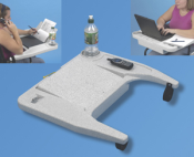 Laptop Wheelchair Desk