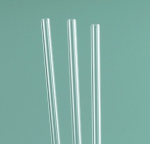 MA74567 - Rigid Clear Plastic Reusable Straw (3 pack)