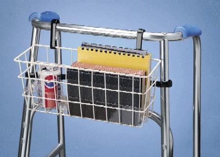 Walker Basket with Molded Plastic Tray