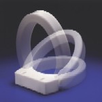 MA72571 - Hinged Elevated Toilet Seat