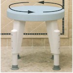 MA72715 - Rotating Seat Height Adjustable Shower Stool