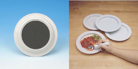 Non Skid Inner Lip Dining Plate  MA74532