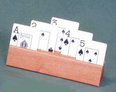 Wooden Card Holder
