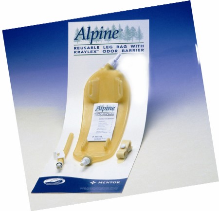 Alpine Reusable Leg Bag with Kraylex Odor Barrier