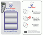 TDPR102 - Smart Shopper Replacement Paper Rolls - six rolls