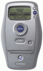 Smart Shopper Electronic Grocery List  