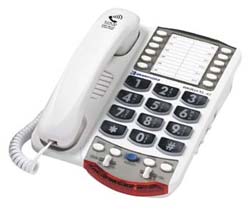 Amplified Outgoing Voice Phone