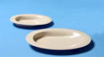 MEC5001 - Oval Melamine Rimmed Dish Set