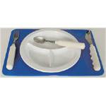 Deluxe Non Skid Divided Dinner Plate PA166-1