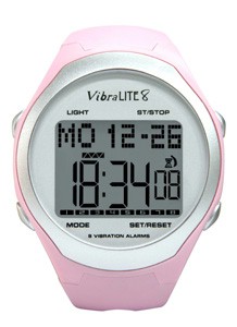 Pink Band VibraLite 800 watch