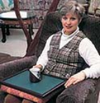 Wood Framed Bean Bag Lap Desk