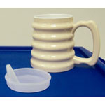 Hand to Hand Mug W/ Spout Lid MA74598