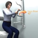 The Curve Grab Bar ST9000